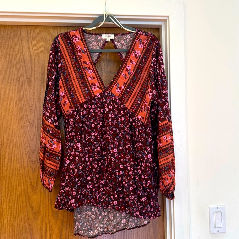Boho Umgee top tunic mini dress 🖤